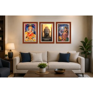 Pack Of 6 Laminated A4 Wall Posters | Spiritual, Motivational & Inspirational Designs | 250 GSM Photo Paper | Water-Resistant | Double-Sided Tape (F39105) Pack Of 6 Laminated A4 Wall Posters | Spiritual, Motivational & Inspirational Designs | 250 GSM Photo Paper | Water-Resistant | Double-Sided Tape (F39105)