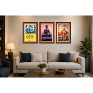 Pack Of 6 Laminated A4 Wall Posters | Spiritual, Motivational & Inspirational Designs | 250 GSM Photo Paper | Water-Resistant | Double-Sided Tape (F39191) Pack Of 6 Laminated A4 Wall Posters | Spiritual, Motivational & Inspirational Designs | 250 GSM Photo Paper | Water-Resistant | Double-Sided Tape (F39191)