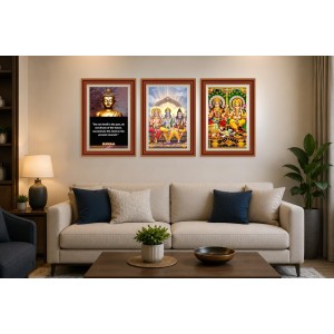 Pack Of 6 Laminated A4 Wall Posters | Spiritual, Motivational & Inspirational Designs | 250 GSM Photo Paper | Water-Resistant | Double-Sided Tape (F39101) Pack Of 6 Laminated A4 Wall Posters | Spiritual, Motivational & Inspirational Designs | 250 GSM Photo Paper | Water-Resistant | Double-Sided Tape (F39101)