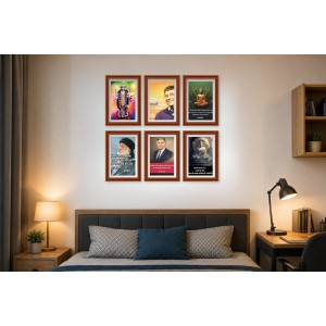 Pack Of 6 Laminated A4 Wall Posters | Spiritual, Motivational & Inspirational Designs | 250 GSM Photo Paper | Water-Resistant | Double-Sided Tape (F39115) Pack Of 6 Laminated A4 Wall Posters | Spiritual, Motivational & Inspirational Designs | 250 GSM Photo Paper | Water-Resistant | Double-Sided Tape (F39115)