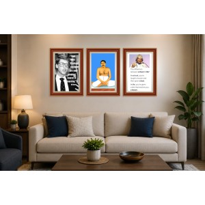Pack Of 6 Laminated A4 Wall Posters | Spiritual, Motivational & Inspirational Designs | 250 GSM Photo Paper | Water-Resistant | Double-Sided Tape (F39295) Pack Of 6 Laminated A4 Wall Posters | Spiritual, Motivational & Inspirational Designs | 250 GSM Photo Paper | Water-Resistant | Double-Sided Tape (F39295)