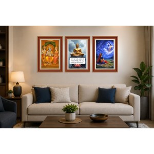 Pack Of 6 Laminated A4 Wall Posters | Spiritual, Motivational & Inspirational Designs | 250 GSM Photo Paper | Water-Resistant | Double-Sided Tape (F38958) Pack Of 6 Laminated A4 Wall Posters | Spiritual, Motivational & Inspirational Designs | 250 GSM Photo Paper | Water-Resistant | Double-Sided Tape (F38958)