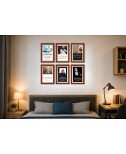 Pack Of 6 Laminated A4 Wall Posters | Spiritual, Motivational & Inspirational Designs | 250 GSM Photo Paper | Water-Resistant | Double-Sided Tape (F39320)