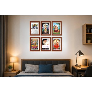 Pack Of 6 Laminated A4 Wall Posters | Spiritual, Motivational & Inspirational Designs | 250 GSM Photo Paper | Water-Resistant | Double-Sided Tape (F39447) Pack Of 6 Laminated A4 Wall Posters | Spiritual, Motivational & Inspirational Designs | 250 GSM Photo Paper | Water-Resistant | Double-Sided Tape (F39447)