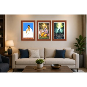 Pack Of 6 Laminated A4 Wall Posters | Spiritual, Motivational & Inspirational Designs | 250 GSM Photo Paper | Water-Resistant | Double-Sided Tape (F39111) Pack Of 6 Laminated A4 Wall Posters | Spiritual, Motivational & Inspirational Designs | 250 GSM Photo Paper | Water-Resistant | Double-Sided Tape (F39111)