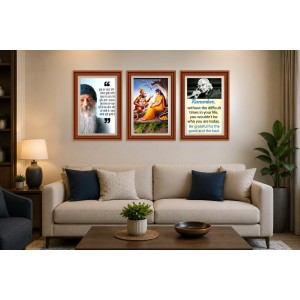 Pack Of 6 Laminated A4 Wall Posters | Spiritual, Motivational & Inspirational Designs | 250 GSM Photo Paper | Water-Resistant | Double-Sided Tape (F38982) Pack Of 6 Laminated A4 Wall Posters | Spiritual, Motivational & Inspirational Designs | 250 GSM Photo Paper | Water-Resistant | Double-Sided Tape (F38982)