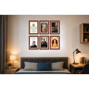 Pack Of 6 Laminated A4 Wall Posters | Spiritual, Motivational & Inspirational Designs | 250 GSM Photo Paper | Water-Resistant | Double-Sided Tape (F38976) Pack Of 6 Laminated A4 Wall Posters | Spiritual, Motivational & Inspirational Designs | 250 GSM Photo Paper | Water-Resistant | Double-Sided Tape (F38976)