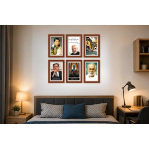 Pack Of 6 Laminated A4 Wall Posters | Spiritual, Motivational & Inspirational Designs | 250 GSM Photo Paper | Water-Resistant | Double-Sided Tape (F39378) Pack Of 6 Laminated A4 Wall Posters | Spiritual, Motivational & Inspirational Designs | 250 GSM Photo Paper | Water-Resistant | Double-Sided Tape (F39378)
