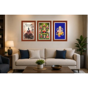 Pack Of 6 Laminated A4 Wall Posters | Spiritual, Motivational & Inspirational Designs | 250 GSM Photo Paper | Water-Resistant | Double-Sided Tape (F39243) Pack Of 6 Laminated A4 Wall Posters | Spiritual, Motivational & Inspirational Designs | 250 GSM Photo Paper | Water-Resistant | Double-Sided Tape (F39243)