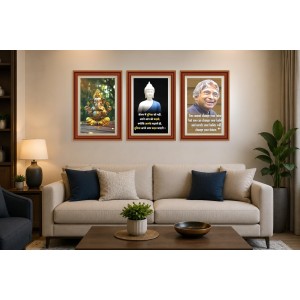 Pack Of 6 Laminated A4 Wall Posters | Spiritual, Motivational & Inspirational Designs | 250 GSM Photo Paper | Water-Resistant | Double-Sided Tape (F39072) Pack Of 6 Laminated A4 Wall Posters | Spiritual, Motivational & Inspirational Designs | 250 GSM Photo Paper | Water-Resistant | Double-Sided Tape (F39072)