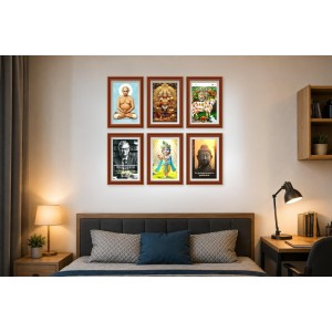 Pack Of 6 Laminated A4 Wall Posters | Spiritual, Motivational & Inspirational Designs | 250 GSM Photo Paper | Water-Resistant | Double-Sided Tape (F39134) Pack Of 6 Laminated A4 Wall Posters | Spiritual, Motivational & Inspirational Designs | 250 GSM Photo Paper | Water-Resistant | Double-Sided Tape (F39134)