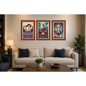 Pack Of 6 Laminated A4 Wall Posters | Spiritual, Motivational & Inspirational Designs | 250 GSM Photo Paper | Water-Resistant | Double-Sided Tape (F39234) Pack Of 6 Laminated A4 Wall Posters | Spiritual, Motivational & Inspirational Designs | 250 GSM Photo Paper | Water-Resistant | Double-Sided Tape (F39234)