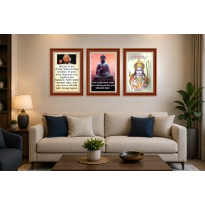 Pack Of 6 Laminated A4 Wall Posters | Spiritual, Motivational & Inspirational Designs | 250 GSM Photo Paper | Water-Resistant | Double-Sided Tape (F39080) Pack Of 6 Laminated A4 Wall Posters | Spiritual, Motivational & Inspirational Designs | 250 GSM Photo Paper | Water-Resistant | Double-Sided Tape (F39080)