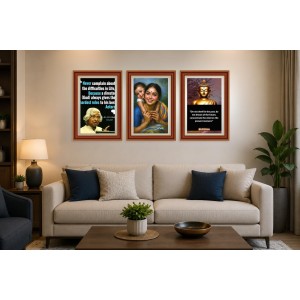 Pack Of 6 Laminated A4 Wall Posters | Spiritual, Motivational & Inspirational Designs | 250 GSM Photo Paper | Water-Resistant | Double-Sided Tape (F39436) Pack Of 6 Laminated A4 Wall Posters | Spiritual, Motivational & Inspirational Designs | 250 GSM Photo Paper | Water-Resistant | Double-Sided Tape (F39436)