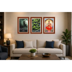 Pack Of 6 Laminated A4 Wall Posters | Spiritual, Motivational & Inspirational Designs | 250 GSM Photo Paper | Water-Resistant | Double-Sided Tape (F39418) Pack Of 6 Laminated A4 Wall Posters | Spiritual, Motivational & Inspirational Designs | 250 GSM Photo Paper | Water-Resistant | Double-Sided Tape (F39418)