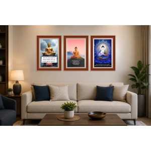 Pack Of 6 Laminated A4 Wall Posters | Spiritual, Motivational & Inspirational Designs | 250 GSM Photo Paper | Water-Resistant | Double-Sided Tape (F39259) Pack Of 6 Laminated A4 Wall Posters | Spiritual, Motivational & Inspirational Designs | 250 GSM Photo Paper | Water-Resistant | Double-Sided Tape (F39259)