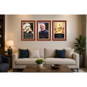 Pack Of 6 Laminated A4 Wall Posters | Spiritual, Motivational & Inspirational Designs | 250 GSM Photo Paper | Water-Resistant | Double-Sided Tape (F39397) Pack Of 6 Laminated A4 Wall Posters | Spiritual, Motivational & Inspirational Designs | 250 GSM Photo Paper | Water-Resistant | Double-Sided Tape (F39397)