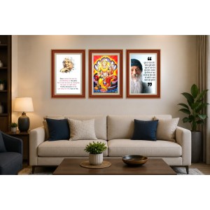 Pack Of 6 Laminated A4 Wall Posters | Spiritual, Motivational & Inspirational Designs | 250 GSM Photo Paper | Water-Resistant | Double-Sided Tape (F39402) Pack Of 6 Laminated A4 Wall Posters | Spiritual, Motivational & Inspirational Designs | 250 GSM Photo Paper | Water-Resistant | Double-Sided Tape (F39402)