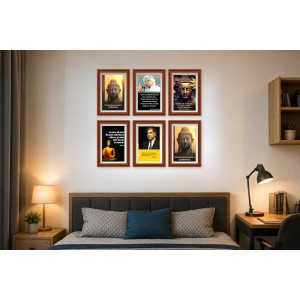 Pack Of 6 Laminated A4 Wall Posters | Spiritual, Motivational & Inspirational Designs | 250 GSM Photo Paper | Water-Resistant | Double-Sided Tape (F39151) Pack Of 6 Laminated A4 Wall Posters | Spiritual, Motivational & Inspirational Designs | 250 GSM Photo Paper | Water-Resistant | Double-Sided Tape (F39151)