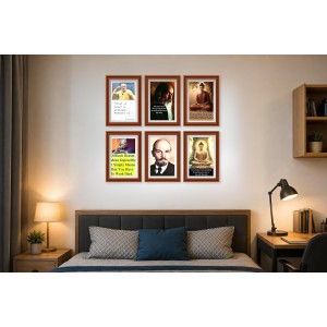 Pack Of 6 Laminated A4 Wall Posters | Spiritual, Motivational & Inspirational Designs | 250 GSM Photo Paper | Water-Resistant | Double-Sided Tape (F39110) Pack Of 6 Laminated A4 Wall Posters | Spiritual, Motivational & Inspirational Designs | 250 GSM Photo Paper | Water-Resistant | Double-Sided Tape (F39110)