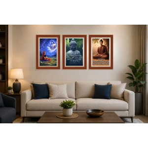 Pack Of 6 Laminated A4 Wall Posters | Spiritual, Motivational & Inspirational Designs | 250 GSM Photo Paper | Water-Resistant | Double-Sided Tape (F39211) Pack Of 6 Laminated A4 Wall Posters | Spiritual, Motivational & Inspirational Designs | 250 GSM Photo Paper | Water-Resistant | Double-Sided Tape (F39211)