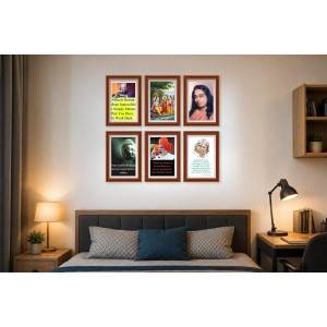 Pack Of 6 Laminated A4 Wall Posters | Spiritual, Motivational & Inspirational Designs | 250 GSM Photo Paper | Water-Resistant | Double-Sided Tape (F39384) Pack Of 6 Laminated A4 Wall Posters | Spiritual, Motivational & Inspirational Designs | 250 GSM Photo Paper | Water-Resistant | Double-Sided Tape (F39384)