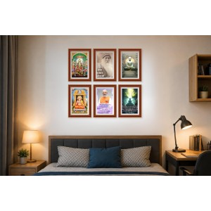 Pack Of 6 Laminated A4 Wall Posters | Spiritual, Motivational & Inspirational Designs | 250 GSM Photo Paper | Water-Resistant | Double-Sided Tape (F39190) Pack Of 6 Laminated A4 Wall Posters | Spiritual, Motivational & Inspirational Designs | 250 GSM Photo Paper | Water-Resistant | Double-Sided Tape (F39190)