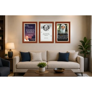 Pack Of 6 Laminated A4 Wall Posters | Spiritual, Motivational & Inspirational Designs | 250 GSM Photo Paper | Water-Resistant | Double-Sided Tape (F39144) Pack Of 6 Laminated A4 Wall Posters | Spiritual, Motivational & Inspirational Designs | 250 GSM Photo Paper | Water-Resistant | Double-Sided Tape (F39144)