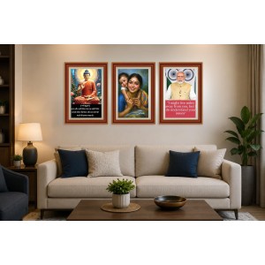 Pack Of 6 Laminated A4 Wall Posters | Spiritual, Motivational & Inspirational Designs | 250 GSM Photo Paper | Water-Resistant | Double-Sided Tape (F39071) Pack Of 6 Laminated A4 Wall Posters | Spiritual, Motivational & Inspirational Designs | 250 GSM Photo Paper | Water-Resistant | Double-Sided Tape (F39071)