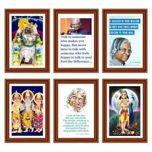 Pack Of 6 Laminated A4 Wall Posters | Spiritual, Motivational & Inspirational Designs | 250 GSM Photo Paper | Water-Resistant | Double-Sided Tape (F39233) Pack Of 6 Laminated A4 Wall Posters | Spiritual, Motivational & Inspirational Designs | 250 GSM Photo Paper | Water-Resistant | Double-Sided Tape (F39233)