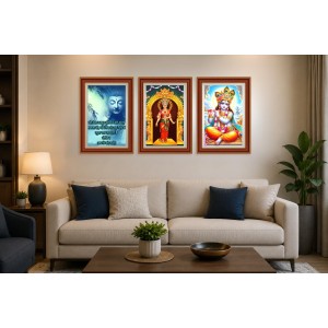 Pack Of 6 Laminated A4 Wall Posters | Spiritual, Motivational & Inspirational Designs | 250 GSM Photo Paper | Water-Resistant | Double-Sided Tape (F39187) Pack Of 6 Laminated A4 Wall Posters | Spiritual, Motivational & Inspirational Designs | 250 GSM Photo Paper | Water-Resistant | Double-Sided Tape (F39187)