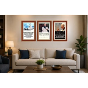 Pack Of 6 Laminated A4 Wall Posters | Spiritual, Motivational & Inspirational Designs | 250 GSM Photo Paper | Water-Resistant | Double-Sided Tape (F39320) Pack Of 6 Laminated A4 Wall Posters | Spiritual, Motivational & Inspirational Designs | 250 GSM Photo Paper | Water-Resistant | Double-Sided Tape (F39320)