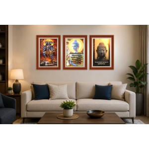 Pack Of 6 Laminated A4 Wall Posters | Spiritual, Motivational & Inspirational Designs | 250 GSM Photo Paper | Water-Resistant | Double-Sided Tape (F39177) Pack Of 6 Laminated A4 Wall Posters | Spiritual, Motivational & Inspirational Designs | 250 GSM Photo Paper | Water-Resistant | Double-Sided Tape (F39177)
