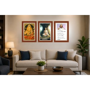 Pack Of 6 Laminated A4 Wall Posters | Spiritual, Motivational & Inspirational Designs | 250 GSM Photo Paper | Water-Resistant | Double-Sided Tape (F38979) Pack Of 6 Laminated A4 Wall Posters | Spiritual, Motivational & Inspirational Designs | 250 GSM Photo Paper | Water-Resistant | Double-Sided Tape (F38979)