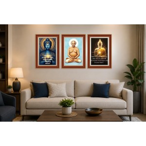 Pack Of 6 Laminated A4 Wall Posters | Spiritual, Motivational & Inspirational Designs | 250 GSM Photo Paper | Water-Resistant | Double-Sided Tape (F39125) Pack Of 6 Laminated A4 Wall Posters | Spiritual, Motivational & Inspirational Designs | 250 GSM Photo Paper | Water-Resistant | Double-Sided Tape (F39125)