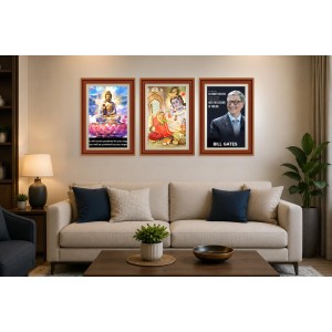 Pack Of 6 Laminated A4 Wall Posters | Spiritual, Motivational & Inspirational Designs | 250 GSM Photo Paper | Water-Resistant | Double-Sided Tape (F39374) Pack Of 6 Laminated A4 Wall Posters | Spiritual, Motivational & Inspirational Designs | 250 GSM Photo Paper | Water-Resistant | Double-Sided Tape (F39374)