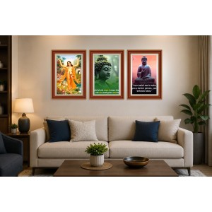 Pack Of 6 Laminated A4 Wall Posters | Spiritual, Motivational & Inspirational Designs | 250 GSM Photo Paper | Water-Resistant | Double-Sided Tape (F39018) Pack Of 6 Laminated A4 Wall Posters | Spiritual, Motivational & Inspirational Designs | 250 GSM Photo Paper | Water-Resistant | Double-Sided Tape (F39018)