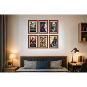 Pack Of 6 Laminated A4 Wall Posters | Spiritual, Motivational & Inspirational Designs | 250 GSM Photo Paper | Water-Resistant | Double-Sided Tape (F39354) Pack Of 6 Laminated A4 Wall Posters | Spiritual, Motivational & Inspirational Designs | 250 GSM Photo Paper | Water-Resistant | Double-Sided Tape (F39354)