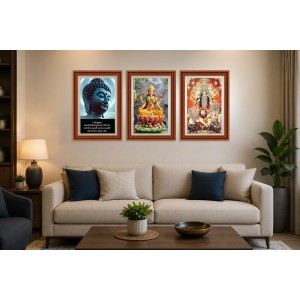 Pack Of 6 Laminated A4 Wall Posters | Spiritual, Motivational & Inspirational Designs | 250 GSM Photo Paper | Water-Resistant | Double-Sided Tape (F39012) Pack Of 6 Laminated A4 Wall Posters | Spiritual, Motivational & Inspirational Designs | 250 GSM Photo Paper | Water-Resistant | Double-Sided Tape (F39012)