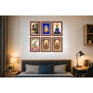 Pack Of 6 Laminated A4 Wall Posters | Spiritual, Motivational & Inspirational Designs | 250 GSM Photo Paper | Water-Resistant | Double-Sided Tape (F38959) Pack Of 6 Laminated A4 Wall Posters | Spiritual, Motivational & Inspirational Designs | 250 GSM Photo Paper | Water-Resistant | Double-Sided Tape (F38959)