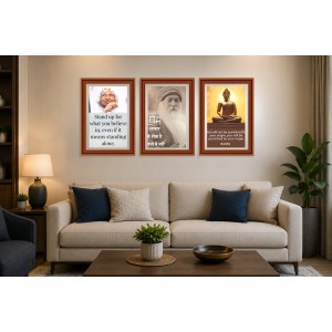 Pack Of 6 Laminated A4 Wall Posters | Spiritual, Motivational & Inspirational Designs | 250 GSM Photo Paper | Water-Resistant | Double-Sided Tape (F39331) Pack Of 6 Laminated A4 Wall Posters | Spiritual, Motivational & Inspirational Designs | 250 GSM Photo Paper | Water-Resistant | Double-Sided Tape (F39331)