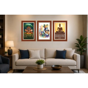 Pack Of 6 Laminated A4 Wall Posters | Spiritual, Motivational & Inspirational Designs | 250 GSM Photo Paper | Water-Resistant | Double-Sided Tape (F39175) Pack Of 6 Laminated A4 Wall Posters | Spiritual, Motivational & Inspirational Designs | 250 GSM Photo Paper | Water-Resistant | Double-Sided Tape (F39175)