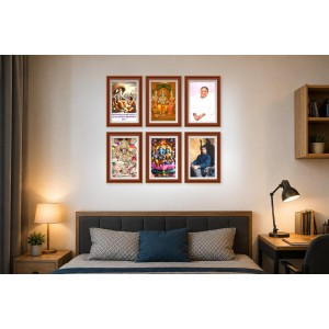 Pack Of 6 Laminated A4 Wall Posters | Spiritual, Motivational & Inspirational Designs | 250 GSM Photo Paper | Water-Resistant | Double-Sided Tape (F39434) Pack Of 6 Laminated A4 Wall Posters | Spiritual, Motivational & Inspirational Designs | 250 GSM Photo Paper | Water-Resistant | Double-Sided Tape (F39434)