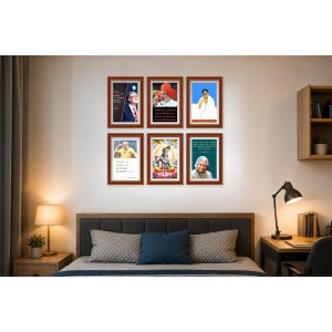 Pack Of 6 Laminated A4 Wall Posters | Spiritual, Motivational & Inspirational Designs | 250 GSM Photo Paper | Water-Resistant | Double-Sided Tape (F39173) Pack Of 6 Laminated A4 Wall Posters | Spiritual, Motivational & Inspirational Designs | 250 GSM Photo Paper | Water-Resistant | Double-Sided Tape (F39173)