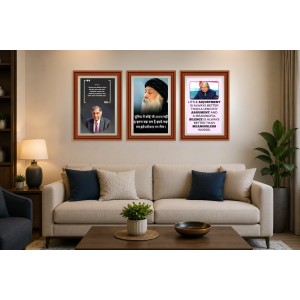 Pack Of 6 Laminated A4 Wall Posters | Spiritual, Motivational & Inspirational Designs | 250 GSM Photo Paper | Water-Resistant | Double-Sided Tape (F39417) Pack Of 6 Laminated A4 Wall Posters | Spiritual, Motivational & Inspirational Designs | 250 GSM Photo Paper | Water-Resistant | Double-Sided Tape (F39417)