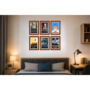 Pack Of 6 Laminated A4 Wall Posters | Spiritual, Motivational & Inspirational Designs | 250 GSM Photo Paper | Water-Resistant | Double-Sided Tape (F39334) Pack Of 6 Laminated A4 Wall Posters | Spiritual, Motivational & Inspirational Designs | 250 GSM Photo Paper | Water-Resistant | Double-Sided Tape (F39334)