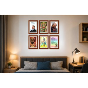 Pack Of 6 Laminated A4 Wall Posters | Spiritual, Motivational & Inspirational Designs | 250 GSM Photo Paper | Water-Resistant | Double-Sided Tape (F38985) Pack Of 6 Laminated A4 Wall Posters | Spiritual, Motivational & Inspirational Designs | 250 GSM Photo Paper | Water-Resistant | Double-Sided Tape (F38985)