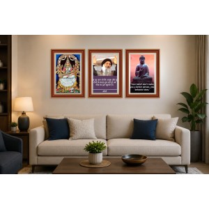 Pack Of 6 Laminated A4 Wall Posters | Spiritual, Motivational & Inspirational Designs | 250 GSM Photo Paper | Water-Resistant | Double-Sided Tape (F39129) Pack Of 6 Laminated A4 Wall Posters | Spiritual, Motivational & Inspirational Designs | 250 GSM Photo Paper | Water-Resistant | Double-Sided Tape (F39129)