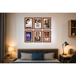 Pack Of 6 Laminated A4 Wall Posters | Spiritual, Motivational & Inspirational Designs | 250 GSM Photo Paper | Water-Resistant | Double-Sided Tape (F39171) Pack Of 6 Laminated A4 Wall Posters | Spiritual, Motivational & Inspirational Designs | 250 GSM Photo Paper | Water-Resistant | Double-Sided Tape (F39171)