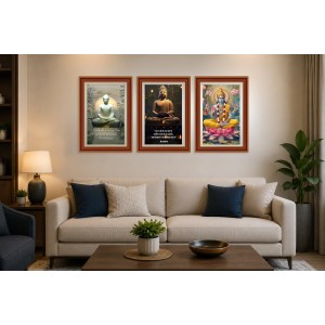 Pack Of 6 Laminated A4 Wall Posters | Spiritual, Motivational & Inspirational Designs | 250 GSM Photo Paper | Water-Resistant | Double-Sided Tape (F39357) Pack Of 6 Laminated A4 Wall Posters | Spiritual, Motivational & Inspirational Designs | 250 GSM Photo Paper | Water-Resistant | Double-Sided Tape (F39357)